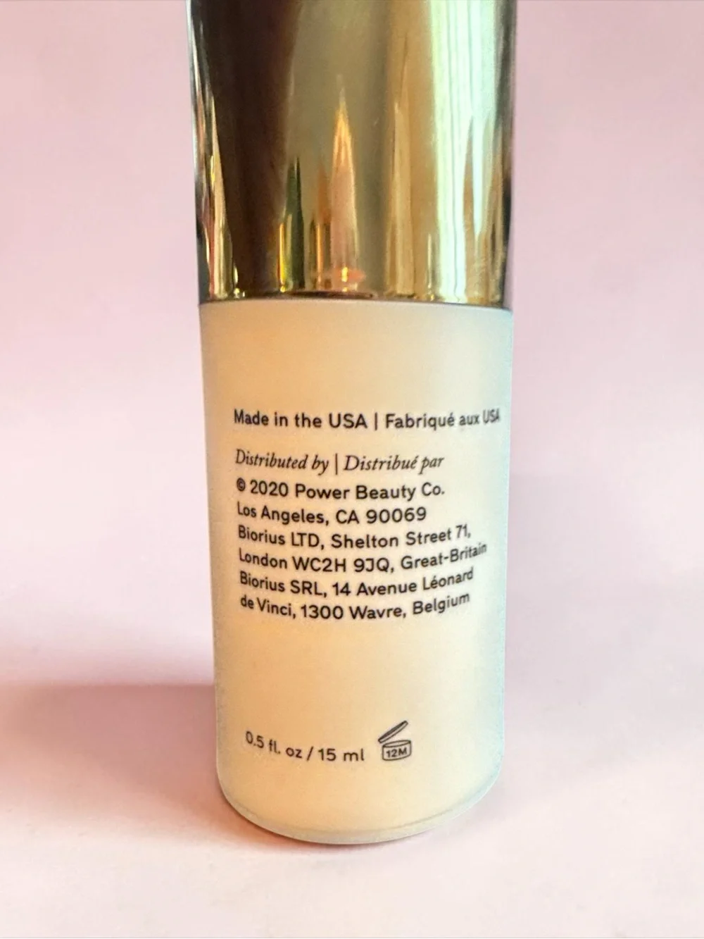 Merit Great Skin Firming Moisturizer - Frosted White Bottle with Gold Cap NWOB